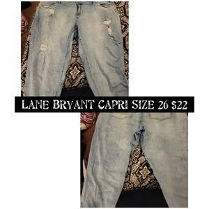 Lane Bryant Capri Jeans